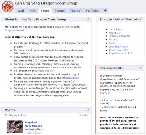 Site Availability screenshot on Facebook Site Availability screenshot on Facebook